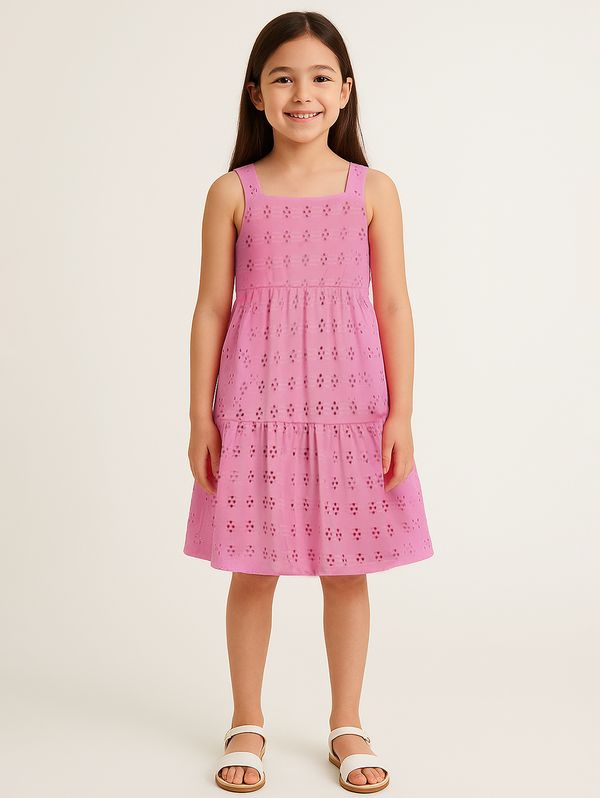 Vestido Juvenil Para Menina - ROSA 12