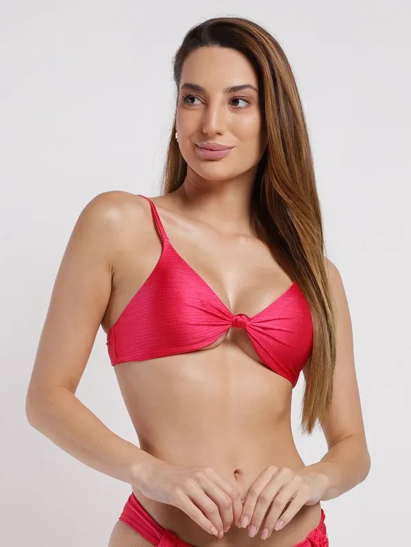 Biquíni Top Acetinado Feminino ROSA 44