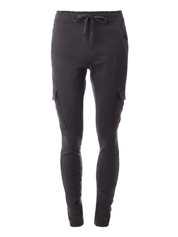 Calça Sarja Jogger Bolso Cargo Masculina CHUMBO 48