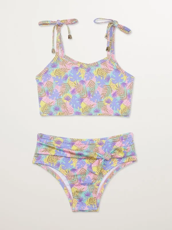 Biquíni Top Infantil Para Menina - LILAS 4