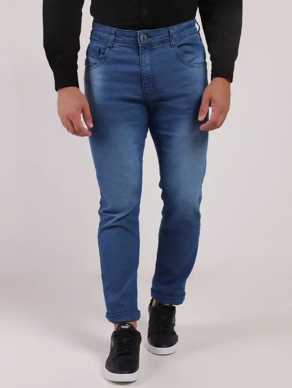 Calça Jeans Slim Masculina AZUL 44