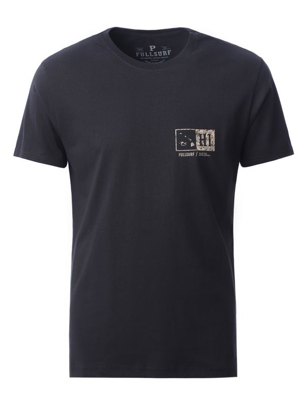 Camiseta Manga Curta Full Surf Masculina PRETO GG