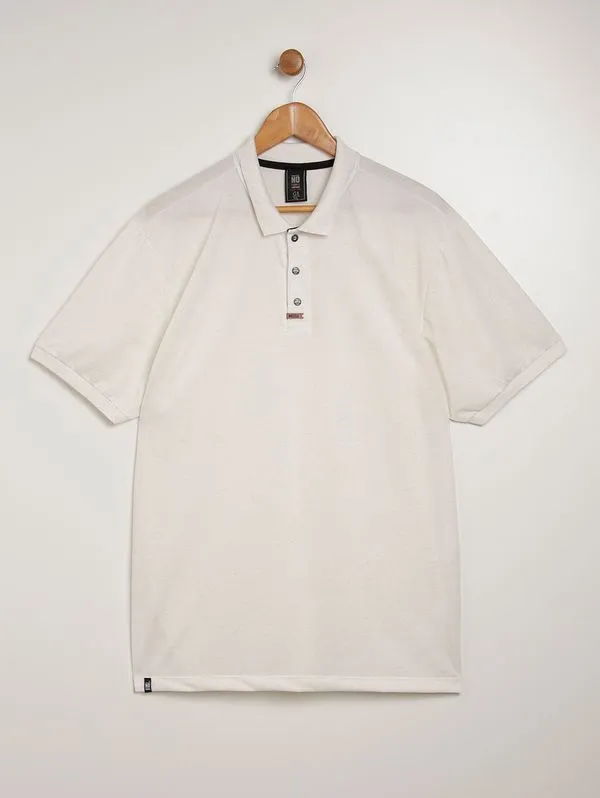 Camiseta Manga Curta Plus Size Masculina OFF WHITE G1