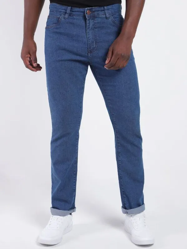 Calça Jeans Reta Vilejack Masculina AZUL 50