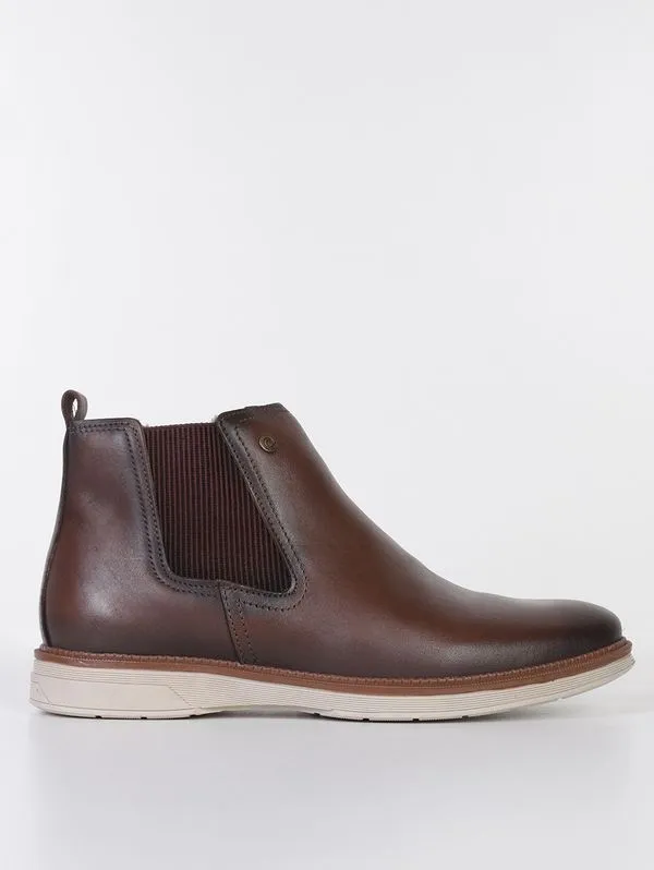 Botina Cardiff Pegada Masculina MARROM 40