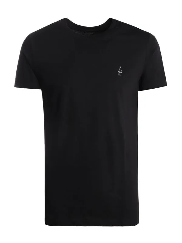 Camiseta Malha Básica Masculina PRETO M