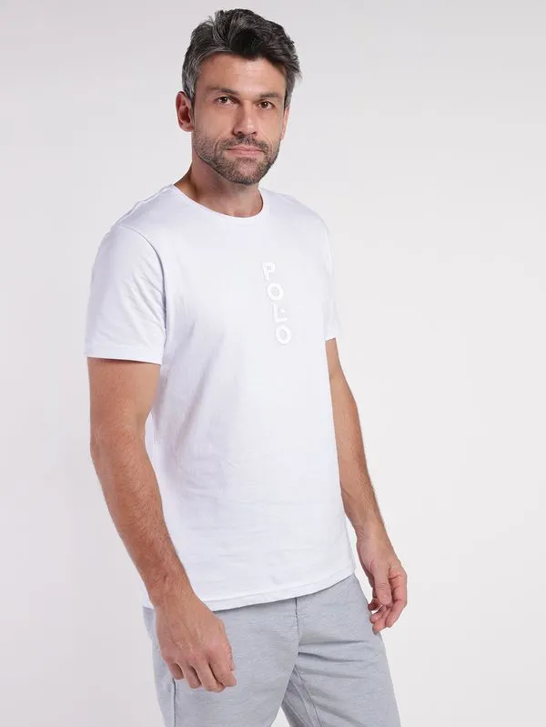 Camiseta Manga Curta Masculina BRANCO G