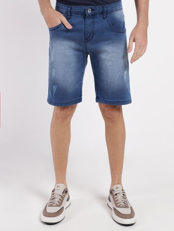 Bermuda Jeans Masculina AZUL 42