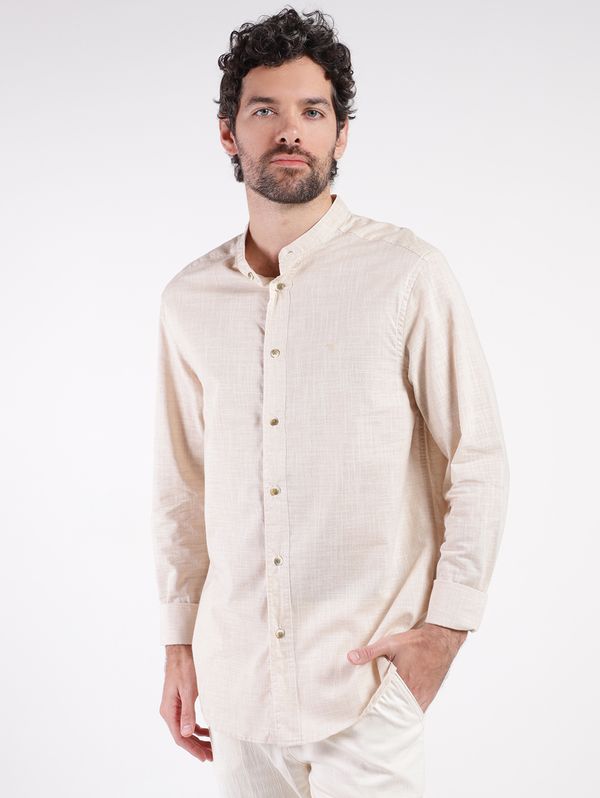 Camisa Manga Longa Masculina AREIA P