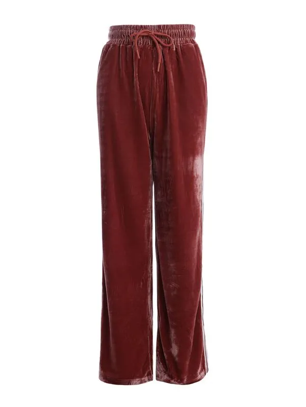 Calça Plush Reta Feminina ROSA G