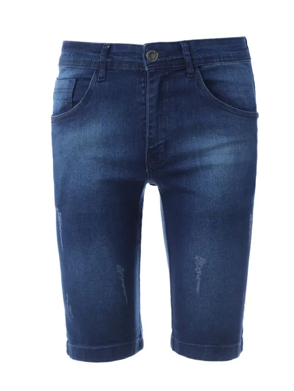 Bermuda Jeans Masculina AZUL 40