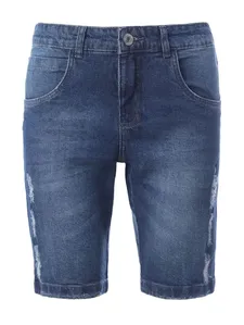 Bermuda Jeans Masculina AZUL 46