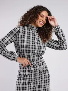 Blusão Xadrez Autentique Feminino PRETO M