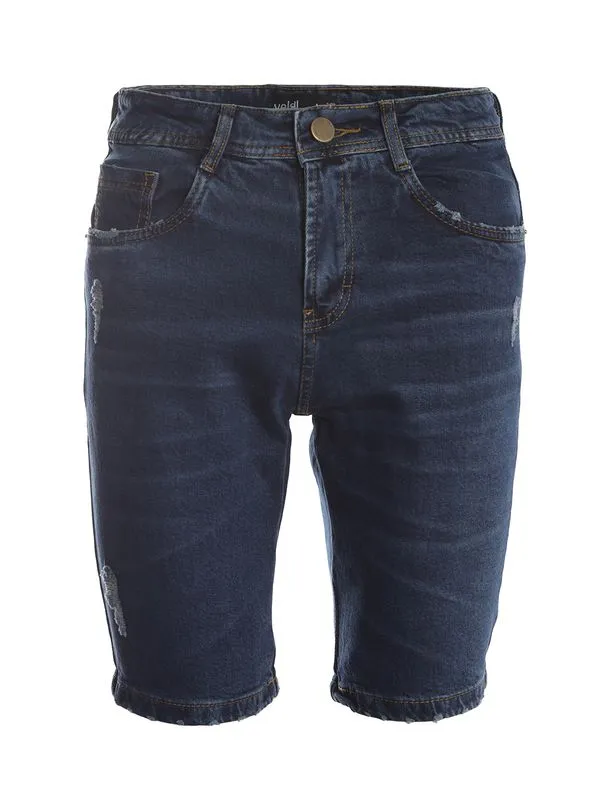 Bermuda Jeans Vels Masculina AZUL 42