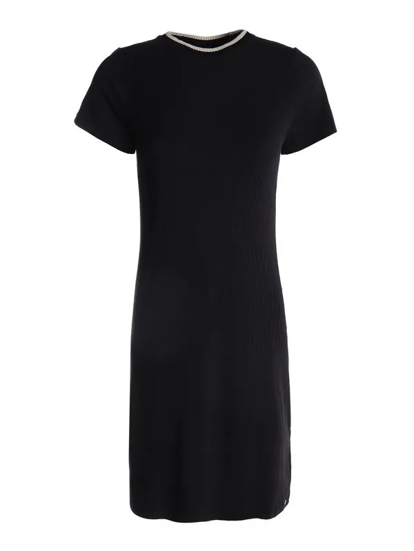 Vestido Canelado Sevilha Lunender Feminino PRETO P