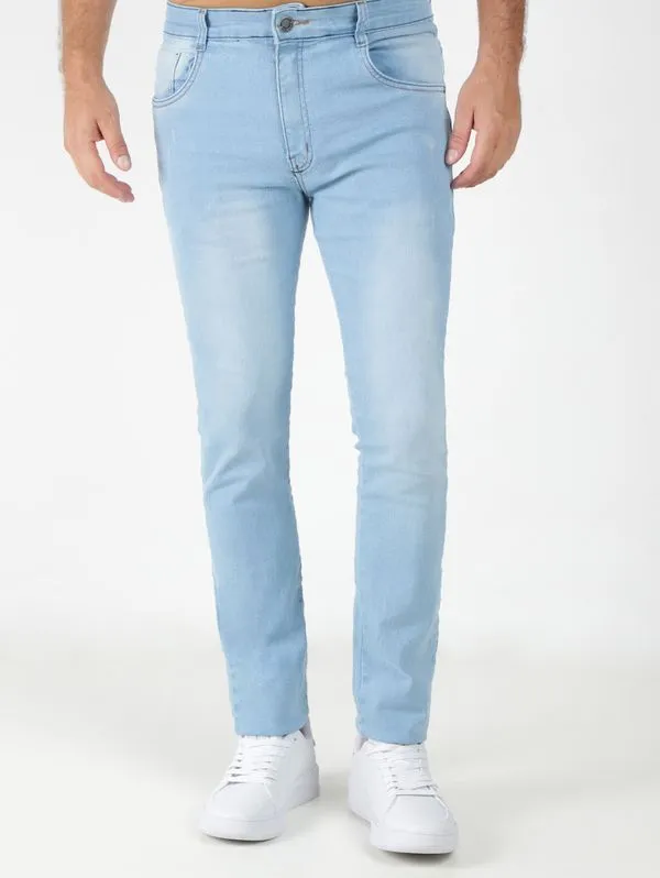 Calça Jeans Reta Masculina AZUL 44