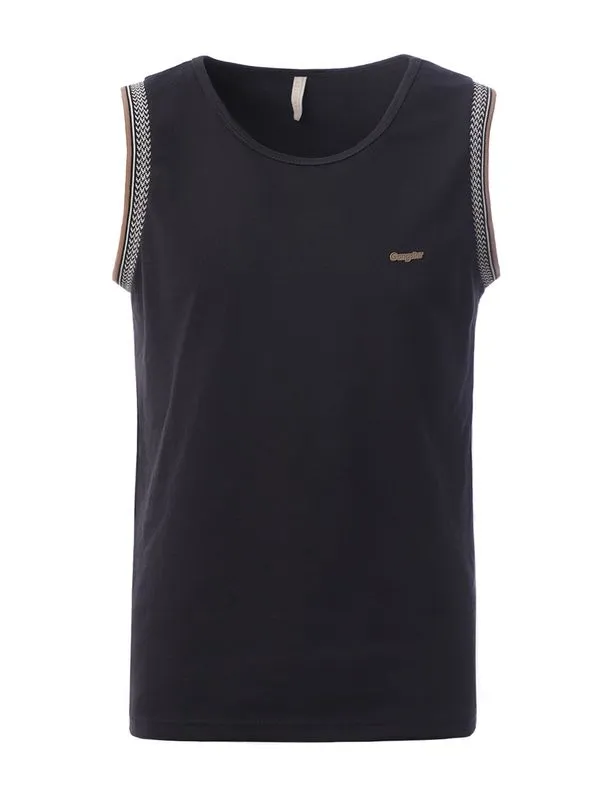 Camiseta Regata Gangster Masculina PRETO GG