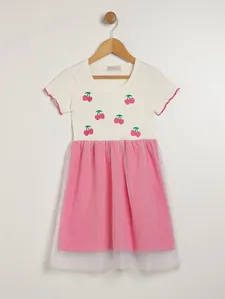 Vestido Kid+ Infantil Para Menina - PINK 6