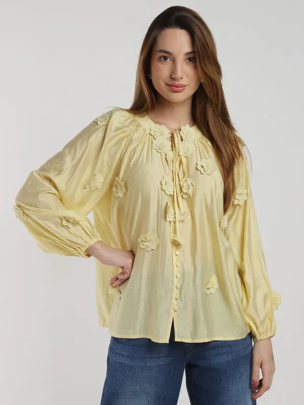 Camisa Eagle Rock Feminina AMARELO M