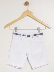 Bermuda Sarja Juvenil Para Menino - BRANCO 6