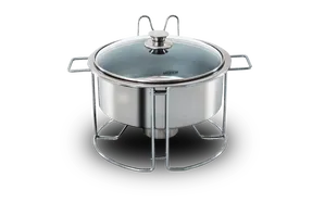 Rechaud Redondo Brinox Savoy 7 Litros Ø42 x 33,3 x 33 cm Aço Inoxidável