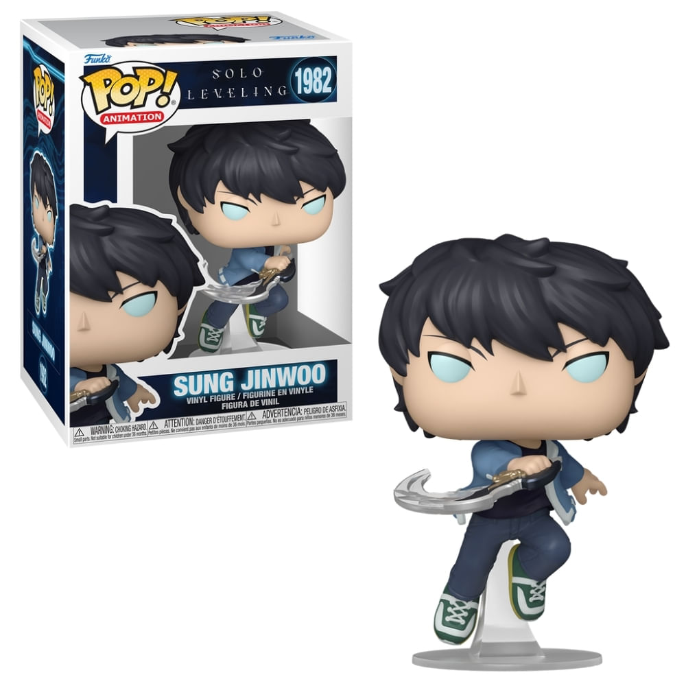 Boneco - Funko Pop - Solo Leveling - Sung Jinwoo Com Chase - Modelos Sortidos - Candide