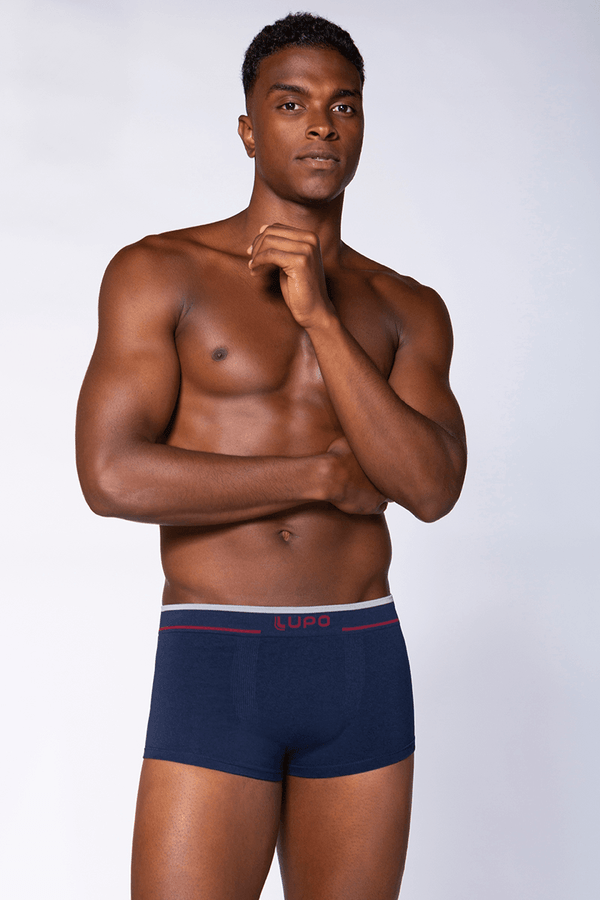 Cueca Sunga Sem Costura Masculina Lupo Tamanho: M | Cor: Marinho