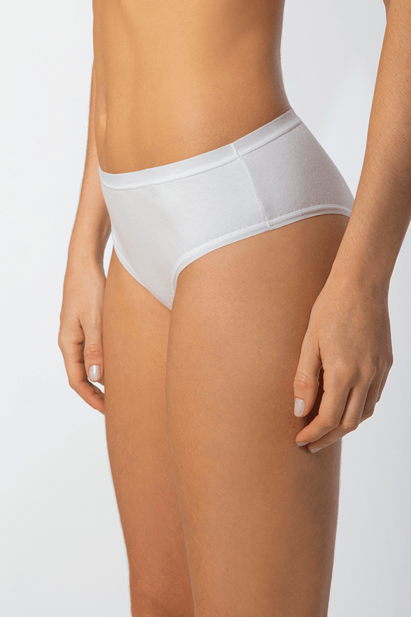 Calcinha Biquini Algodão Feminina Lupo Tamanho: P | Cor: Branco