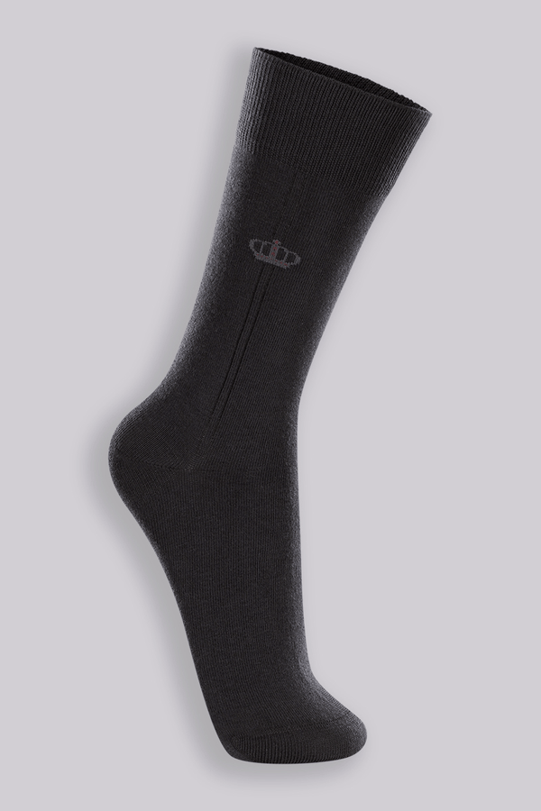 Meia Cano Longo Algodão Masculina Lupo Tamanho: U (Calçados 37 a 44) | Cor: Preto