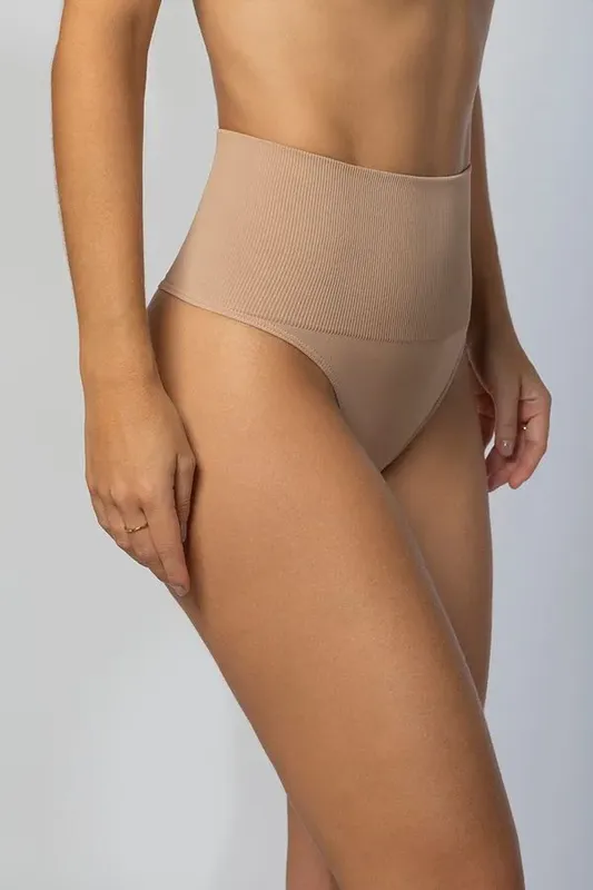 Calcinha Redutora Fio Dental Feminina Lupo Tamanho: Gg | Cor: Natural