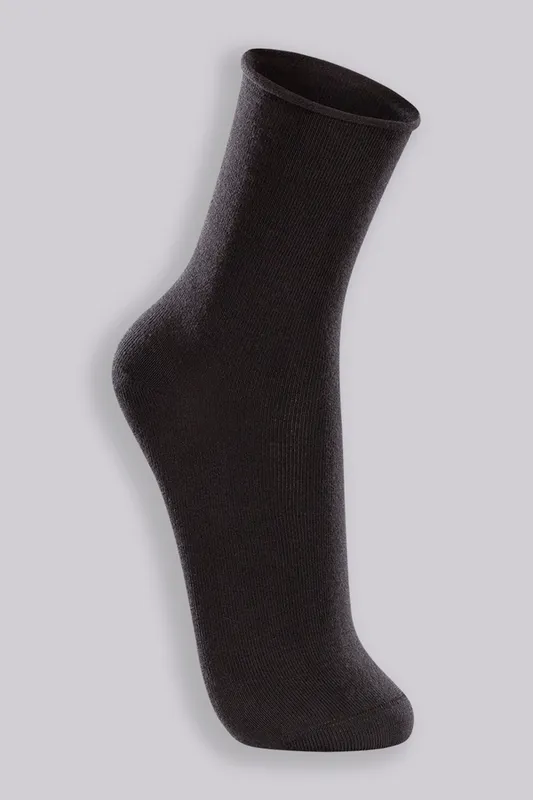 Meia Cano Longo Sem Punho Masculina Lupo Tamanho: U | Cor: Preto