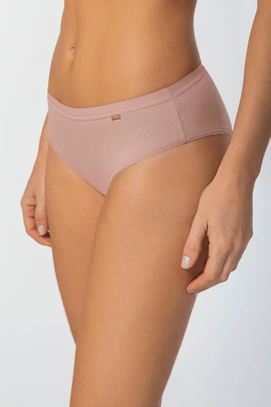 Calcinha Básica Algodão Feminina Lupo Tamanho: XXG (56 a 58) | Cor: Nude