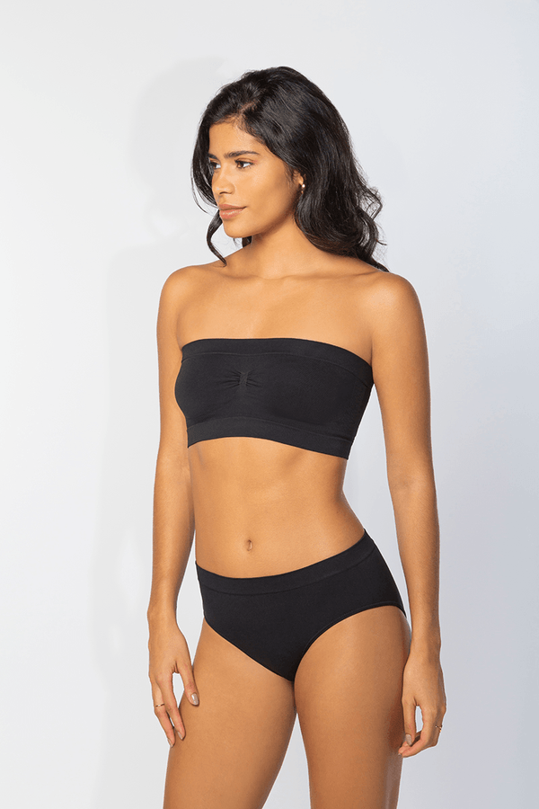 Calcinha Caleçon Sem Costura Feminina Lupo Tamanho: M | Cor: Preto