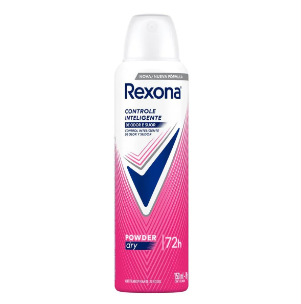 Desodorante Antitranspirante Rexona Feminino Aerosol Powder Dry 150mL