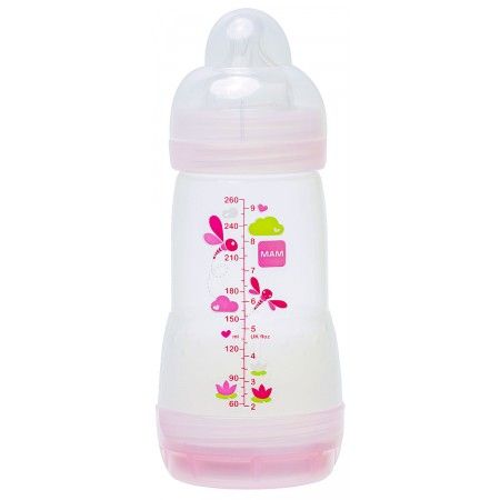 Mamadeira MAM First Bottle Anti-cólica E Auto-esterilizável 260ml