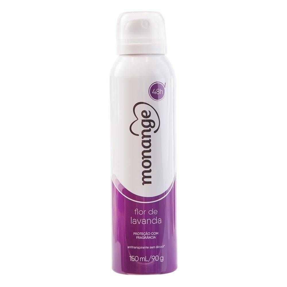 Desodorante Aerosol Monange Flor de Lavanda 90g
