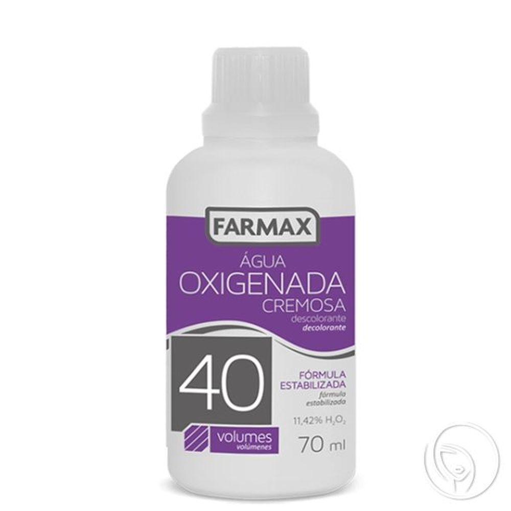 AGUA OXIGENADA CREMOSA FARMAX 40VL 70ML