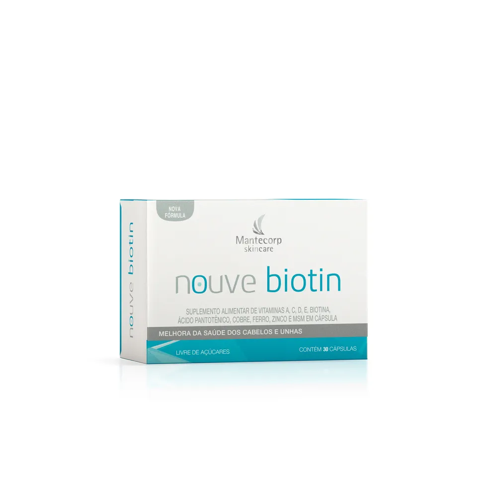 Suplemento Nouve Biotin 30 Cápsulas