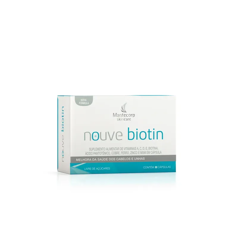 Suplemento Nouve Biotin 30 Cápsulas