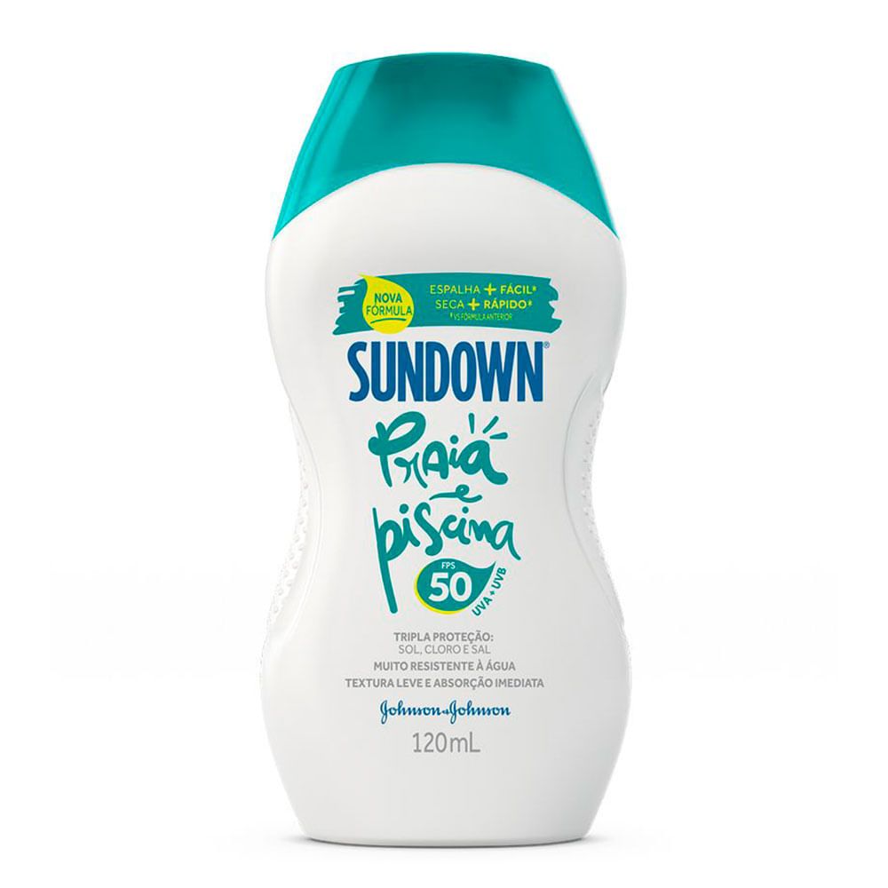 Protetor Solar Corporal Sundown Praia e Piscona FPS50 120mL