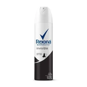 Desodorante Antitranspirante Aerosol Invisible Rexona Feminino 150ml