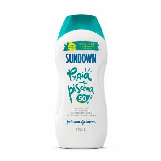 Protetor Solar Corporal Sundown Praia e Piscina FPS50 200mL