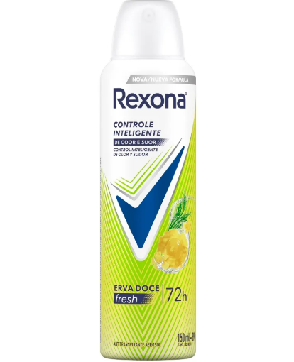 Desodorante Aerosol Rexona Erva Doce 150ml
