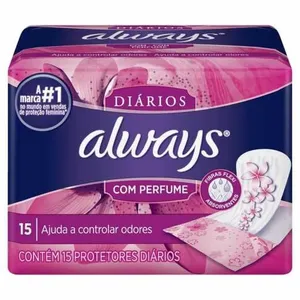 Protetor Diário Always Regular 15 Unidades