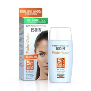 Protetor Solar Facial ISDIN Fusion Water FPS60 50mL