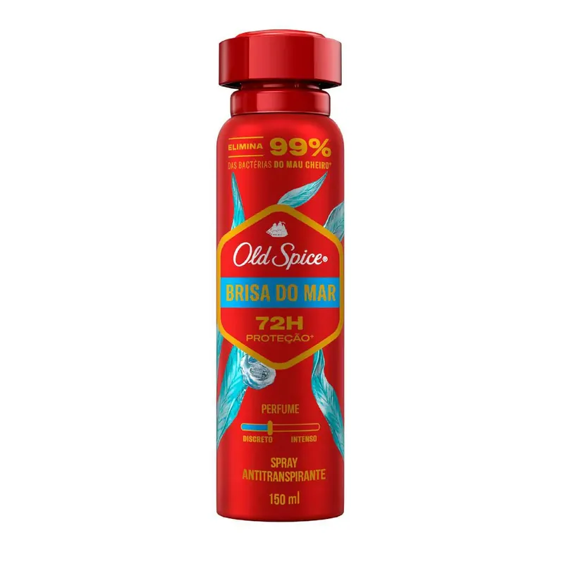 Desodorante Spray Antitranspirante Old Spice Brisa do Mar 90g/150ml