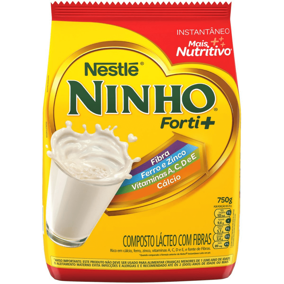 Composto Lácteo Ninho Original Forti+ 750G