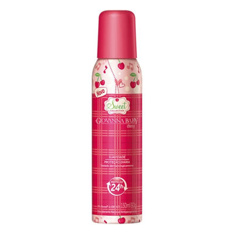 Desodorante Aerosol Giovanna Baby Cherry 150ml