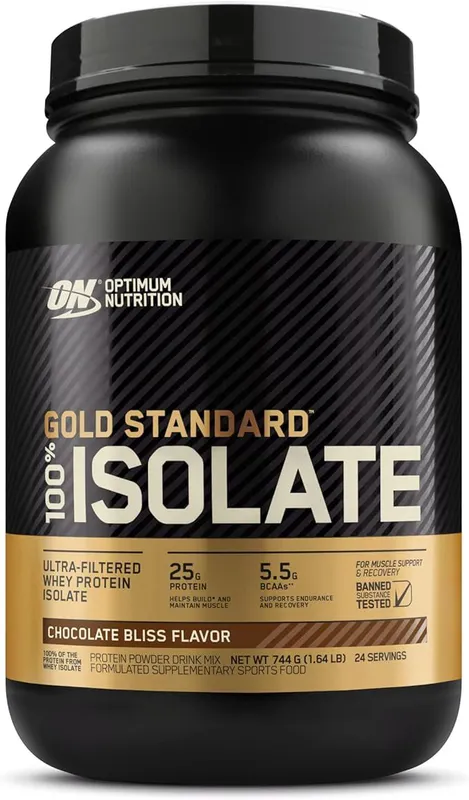WHEY OPTIMUM NUTRITION GOLD ISOLATE CHOCOLATE 1.64LBS