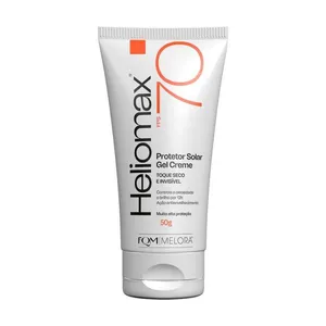 Protetor Solar Facial Gel Creme FPS 70 Heliomax 50g
